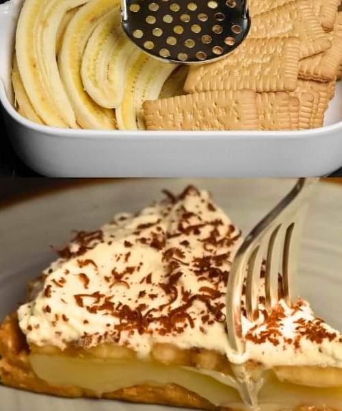 Delicious Banana Pudding Pie