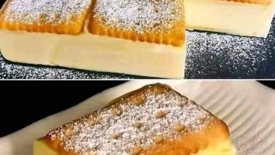 Creamy Biscuit Custard Cake