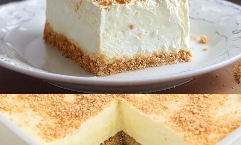 Recipe for No-Bake Cheesecake Bars