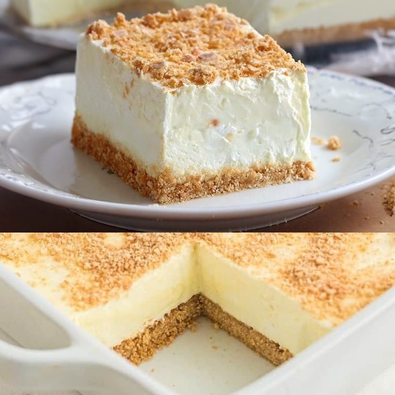 Recipe for No-Bake Cheesecake Bars