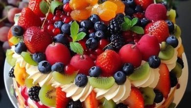 Fresh Fruit Cake: A Vibrant and Delicious Dessert