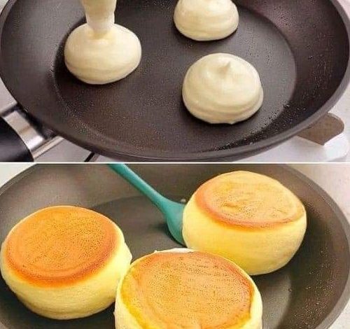 Recipe for Fluffy Japanese Pancakes