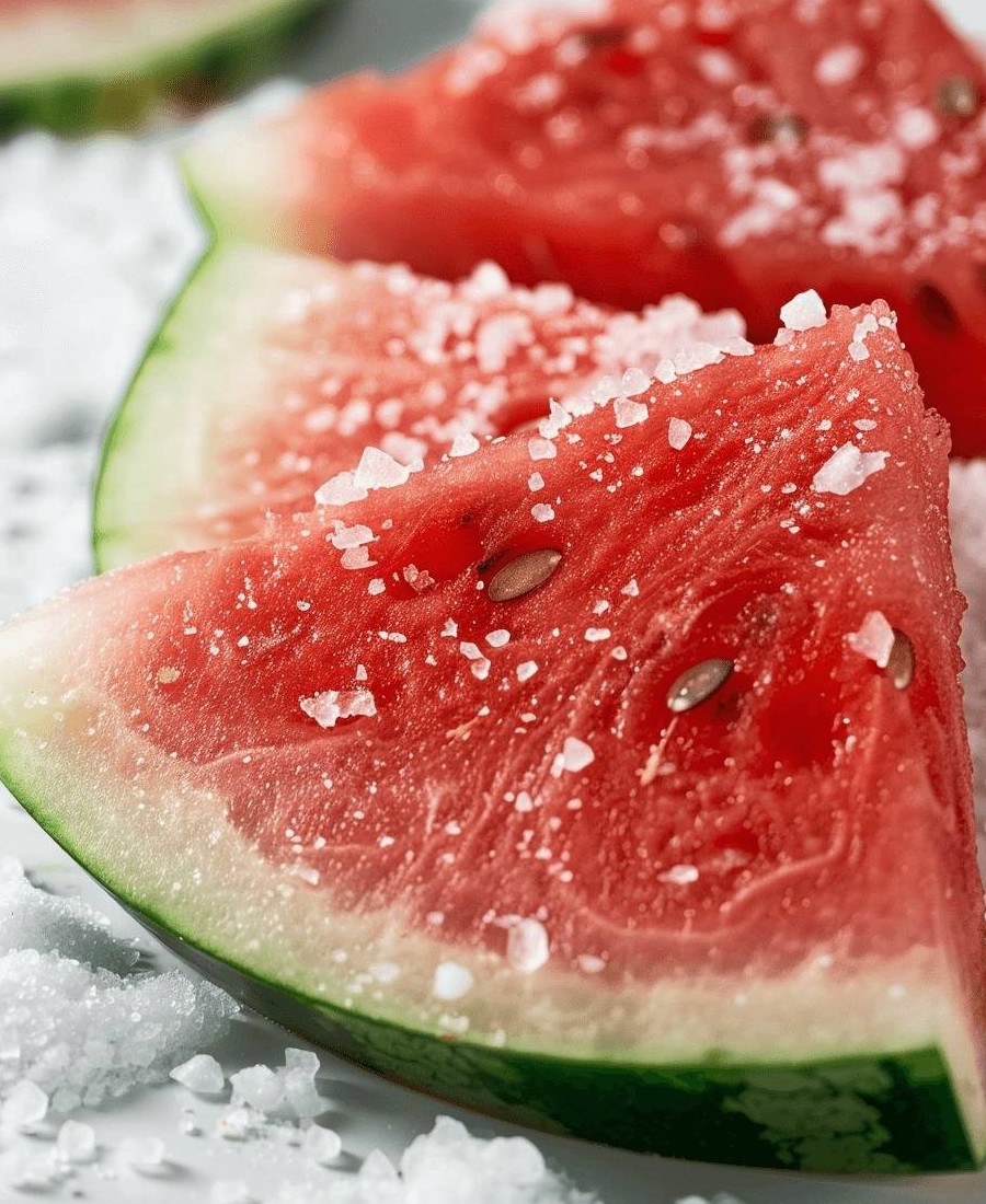 The Refreshing Delight of Salted Watermelon