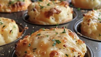 Cheesy Potato Muffins Recipe