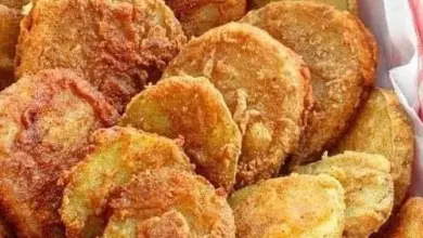 Rodajas de Calabacín Empanizadas y Fritas