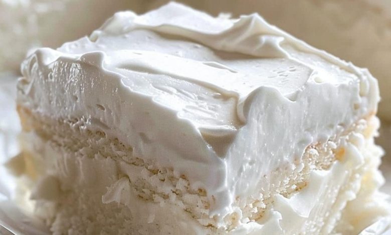 Heavenly White Cake