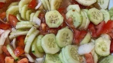 Fresh Cucumber Tomato Salad  