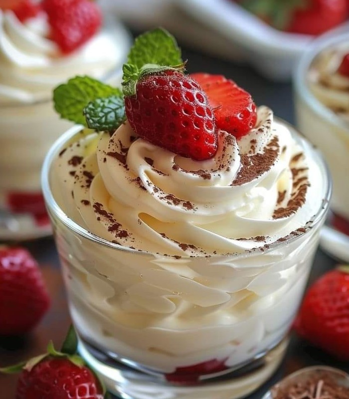 Strawberry Cheesecake Mousse
