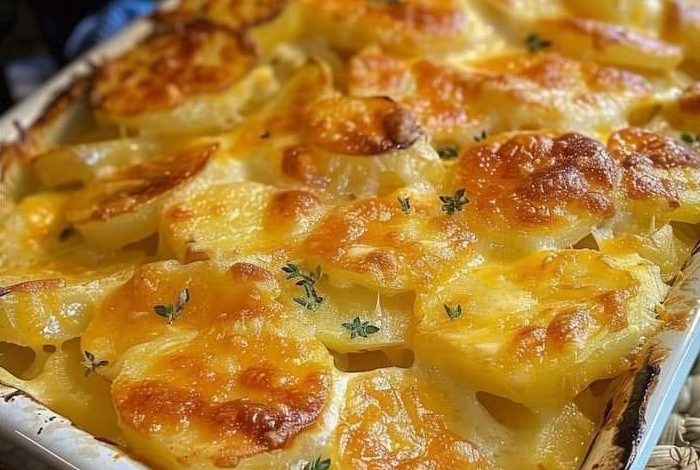 Recipe for Creamy Au Gratin Potatoes