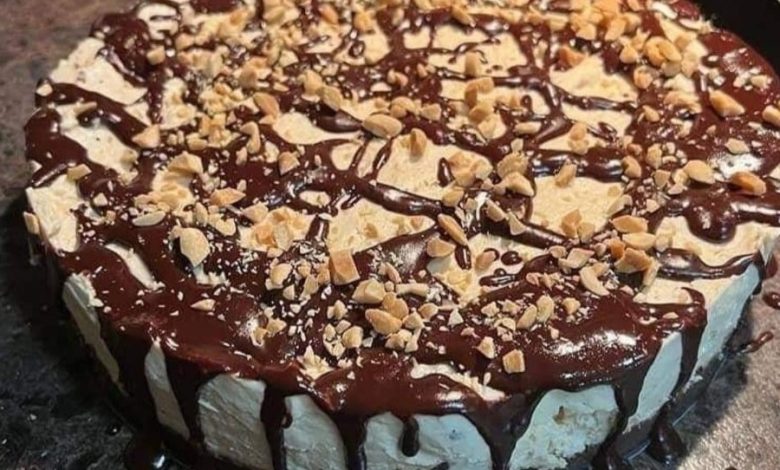 No-Bake Chocolate Peanut Butter Cheesecake Recipe