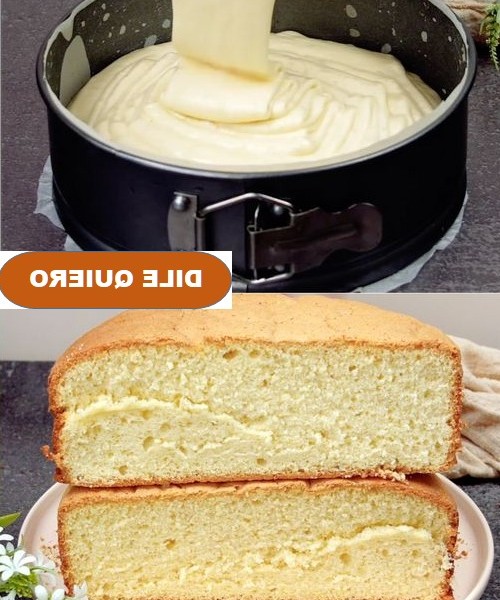 Bizcocho Clásico Esponjoso