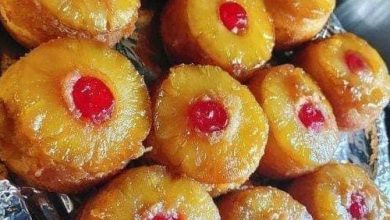 Recipe for Pineapple Upside-Down Cupcakes