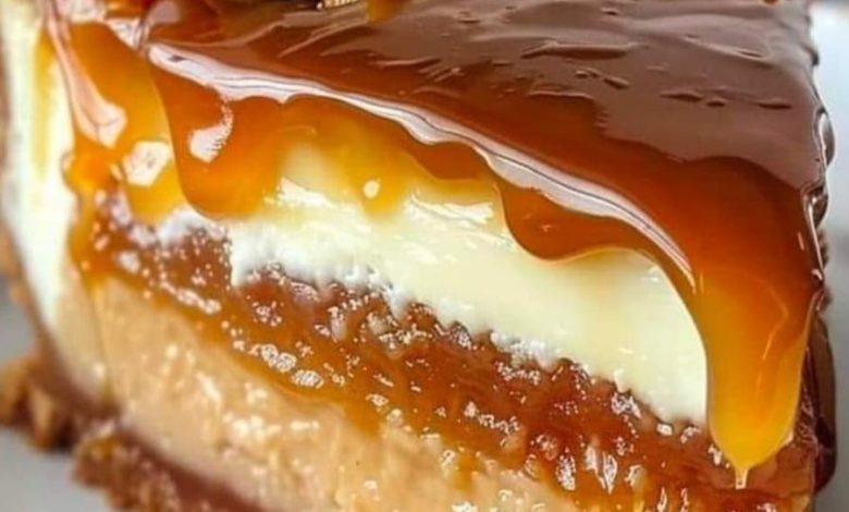 Decadent Caramel Apple Cheesecake