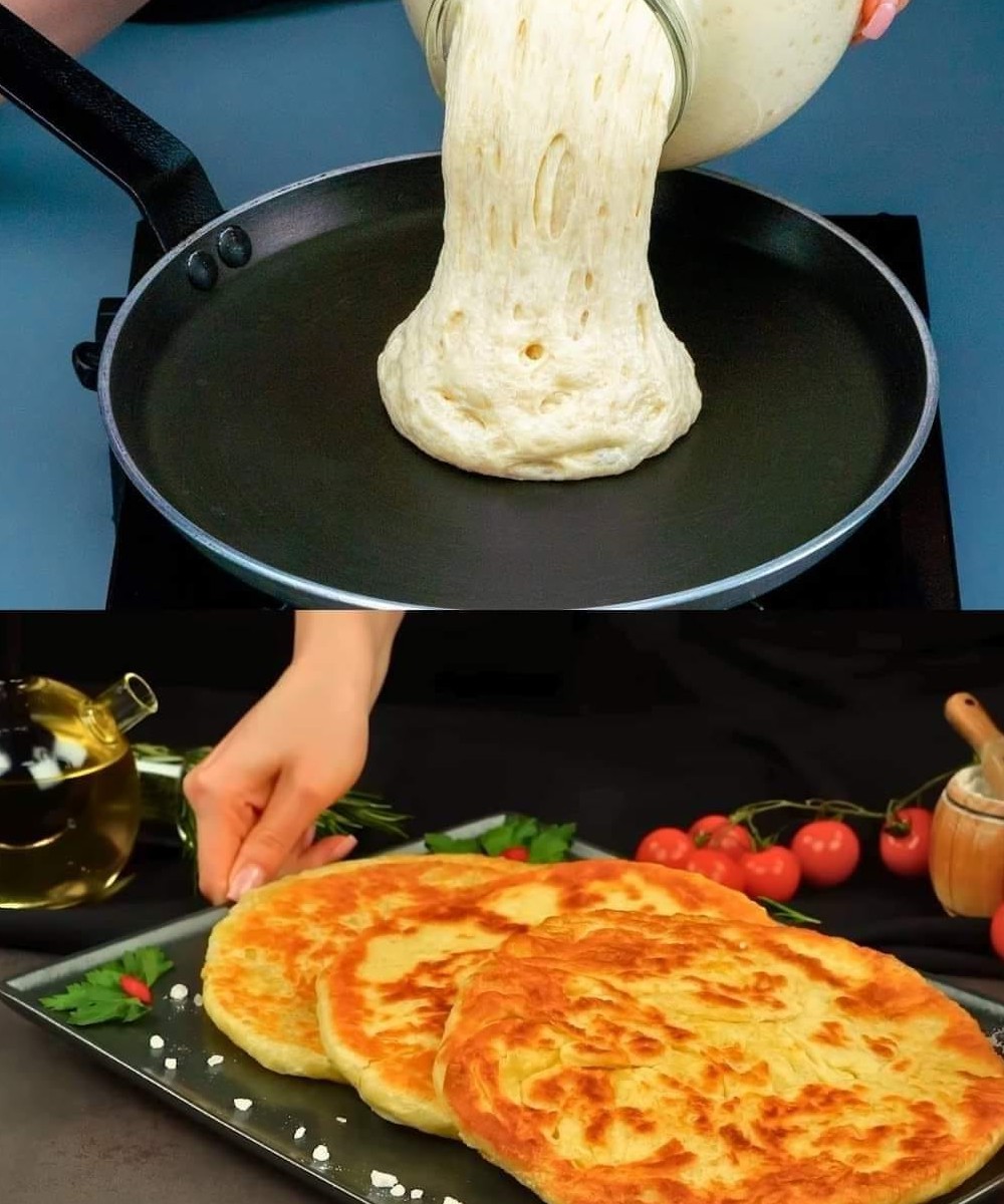 Fluffy Homemade Flatbread