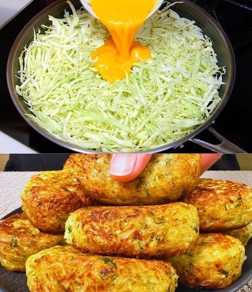 Delicious Cabbage Fritters