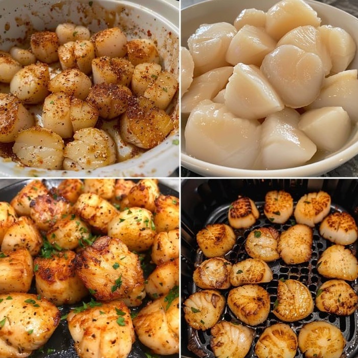 Air Fryer Scallops Recipe