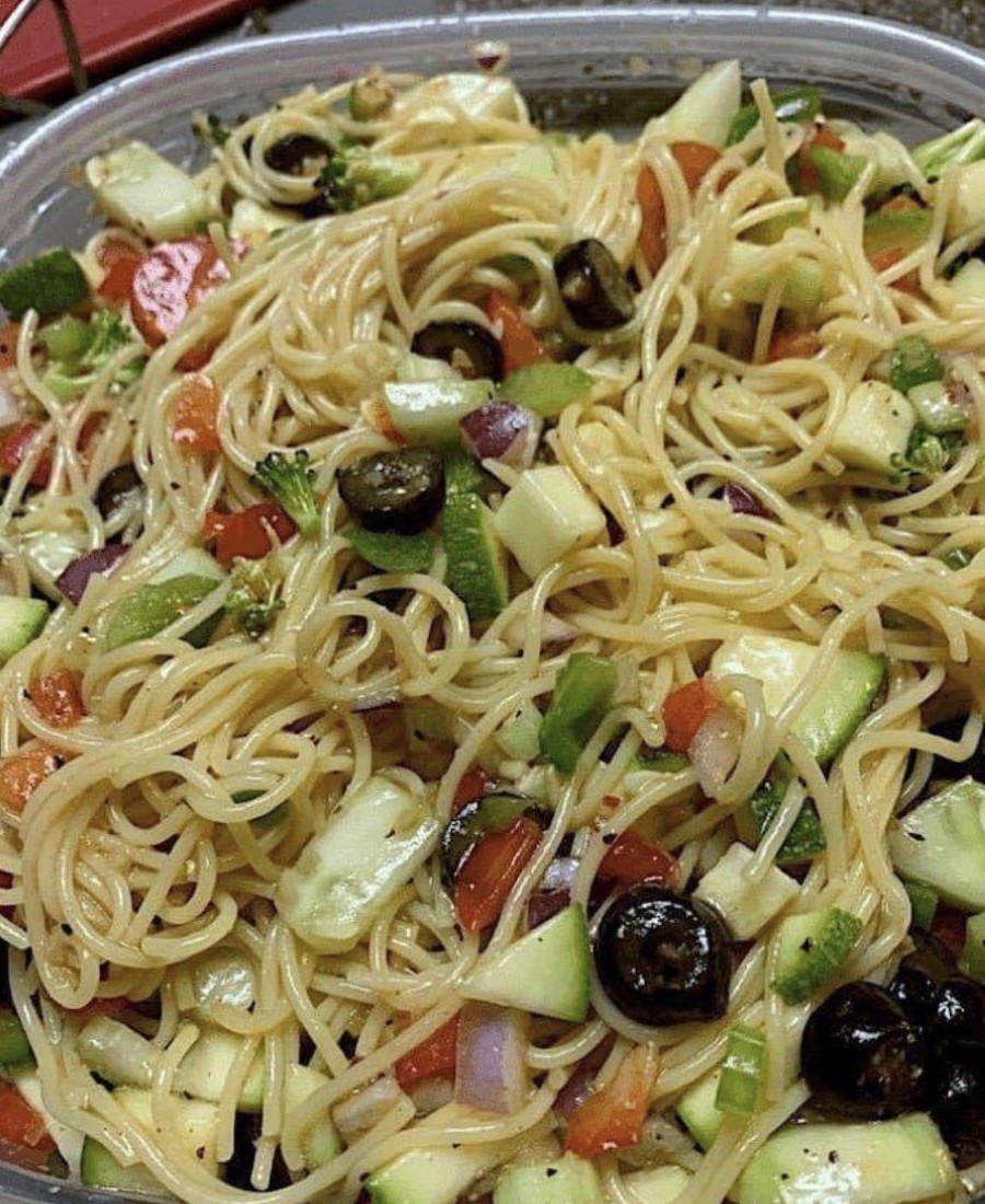 Refreshing Italian Pasta Salad Recipe - TINSUF