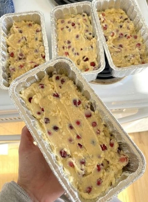 Cranberry Orange Loaf Cake