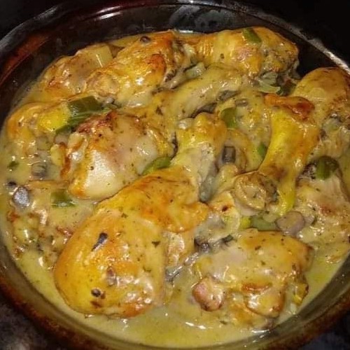 Creamy Baked Chicken Drumsticks Recipe - Tinsuf