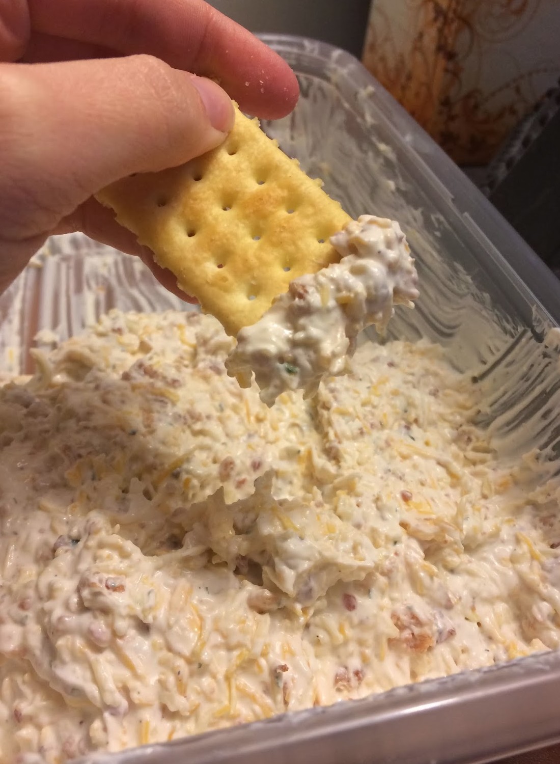Delicious Homemade Bacon Cheese Dip Recipe | RECIPES | TINSUF