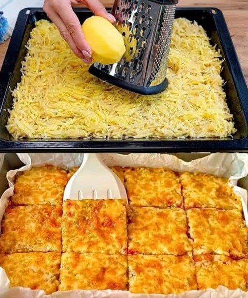 Easy Cheesy Potato Casserole - TINSUF