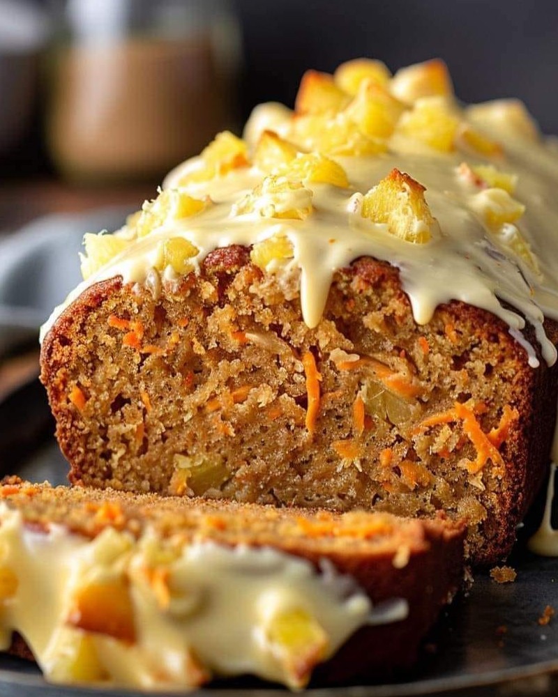 Pineapple Carrot Cake Tinsuf