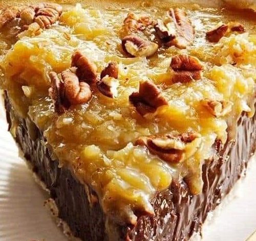 German Chocolate Pie