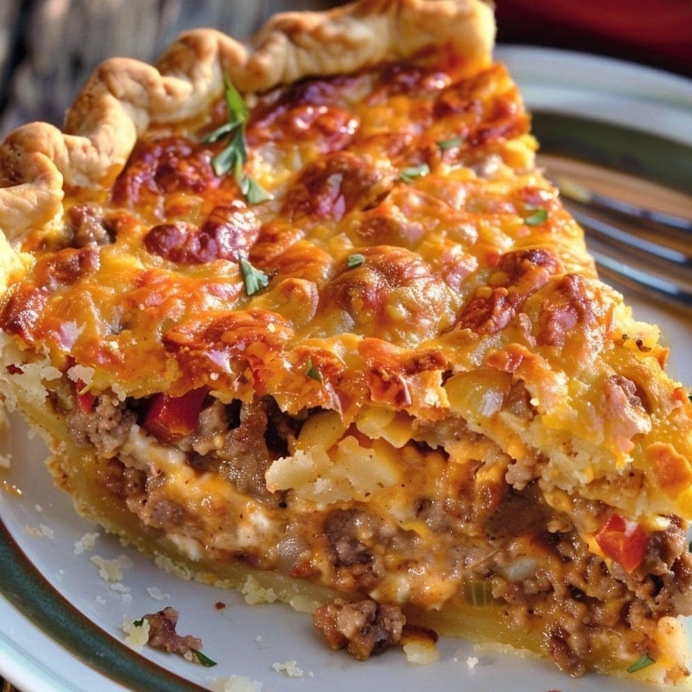 Easy Cheeseburger Pie
