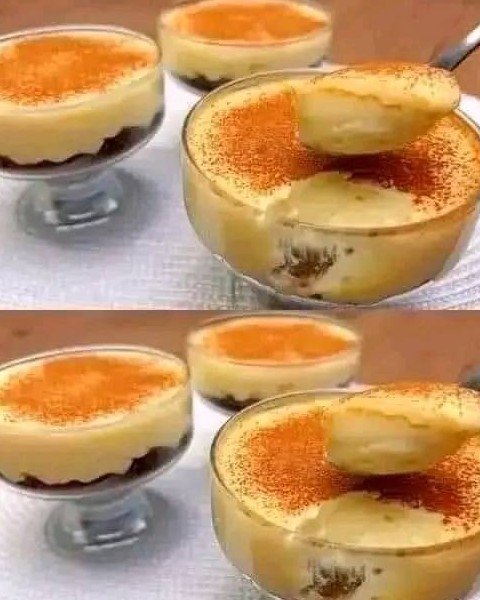 Creamy Banana Caramel Cups