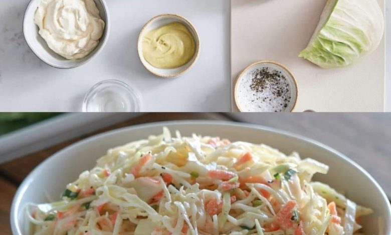 How to Make Coleslaw | Homemade Coleslaw Recipe