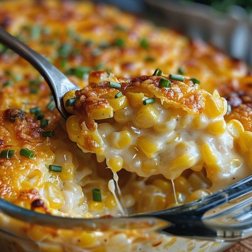 Cream Cheese Corn Casserole