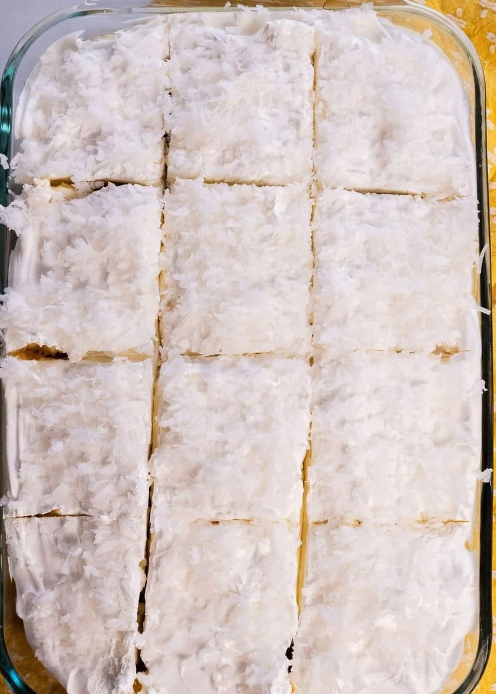 Classic Coconut Sheet Cake