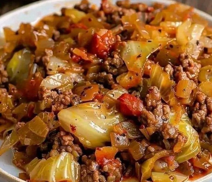 Savory Beef and Cabbage Stir-Fry