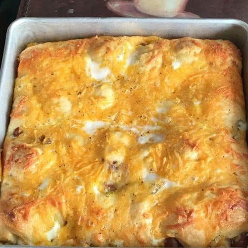 Cheesy Breakfast Casserole Recipe