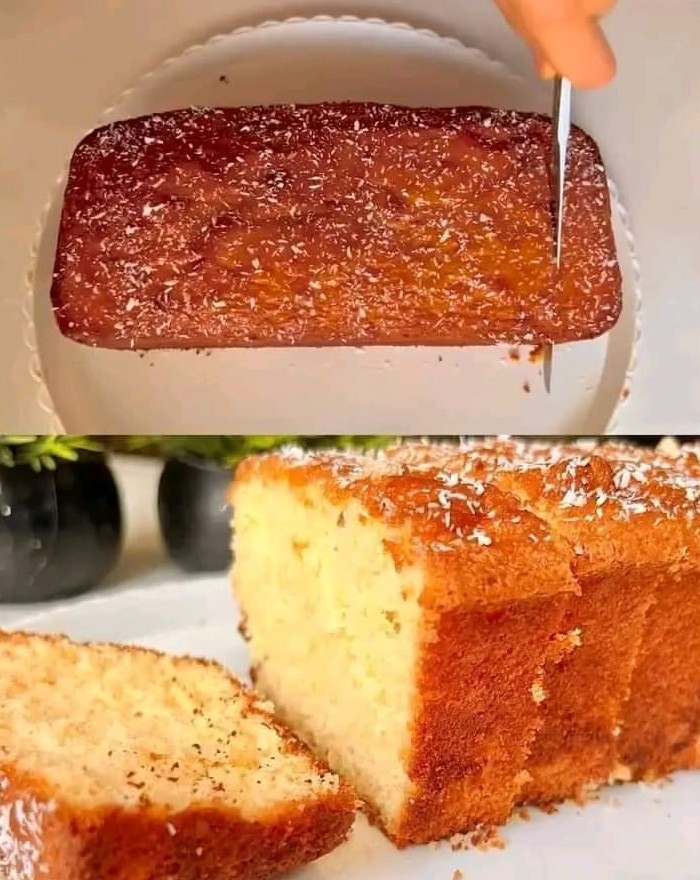 Coconut loaf cake