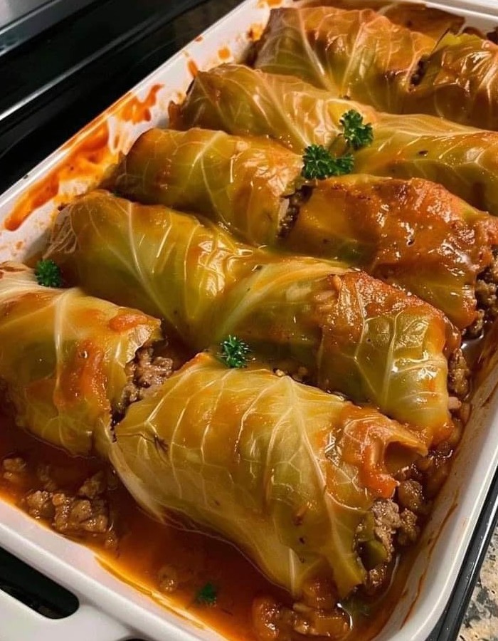 Recipe for Stuffed Cabbage Rolls