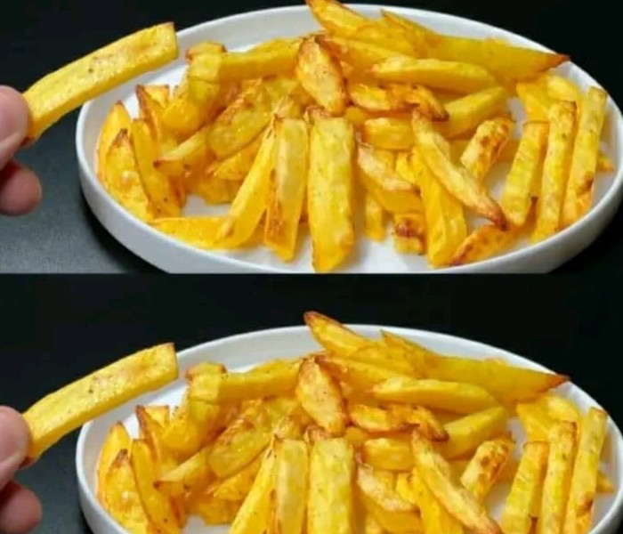 Homemade Crispy French Fries Recipe