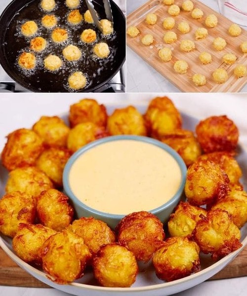 Fried Cheese Balls Recipe
