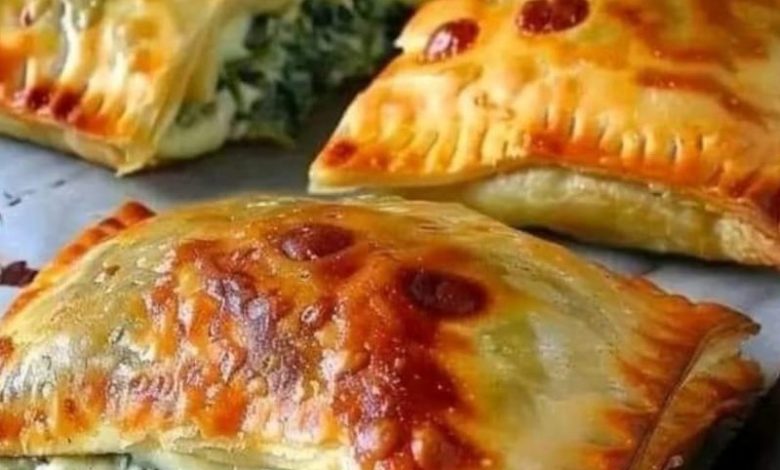Spinach and Cheese Hand Pies Recipe