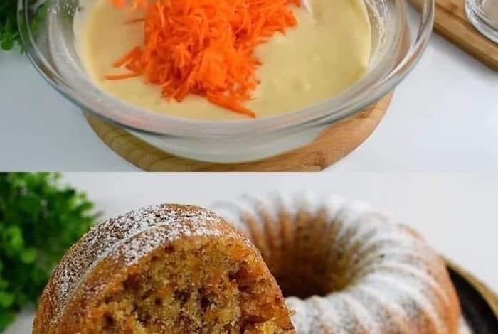 Carrot Bundt Cake Recipe