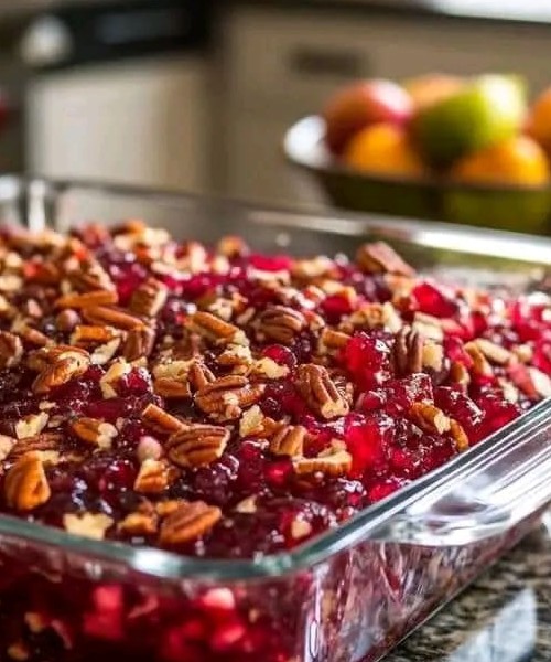Festive Cranberry Pecan Relish Recipe