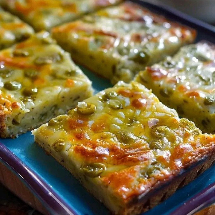 Baked Pea and Cheese Frittata Recipe - TINSUF