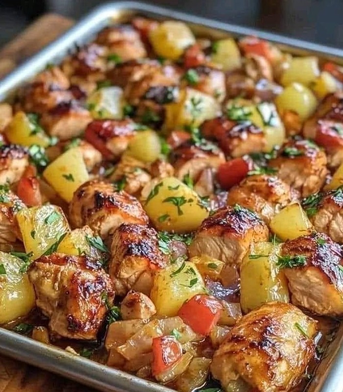Sweet and Sour Chicken with Pineapple Recipe