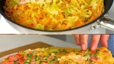 Vegetable Omelette