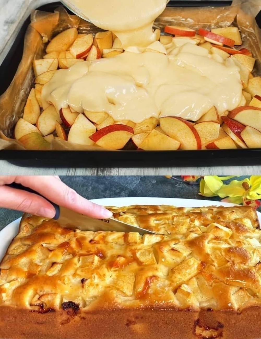 Delightful Homemade Apple Cake