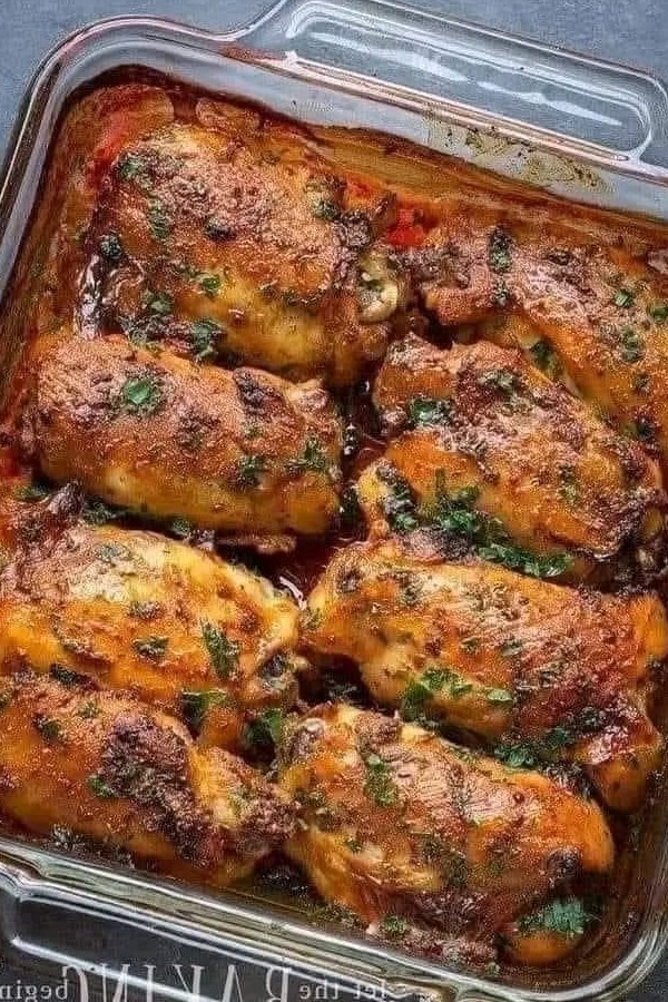 Savory Baked Chicken Thighs Recipe