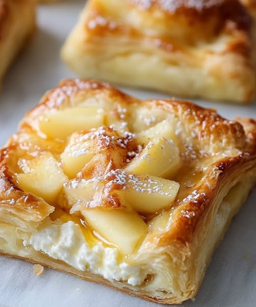 Apple and Cream Cheese Puff Pastry Recipe