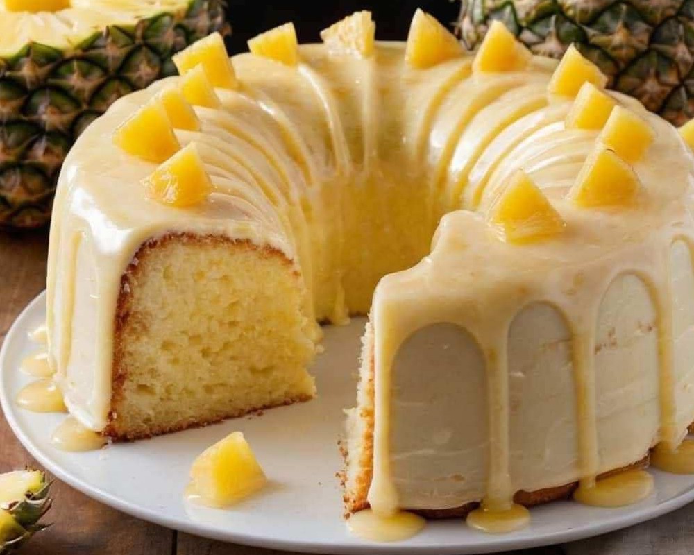 Easy Pineapple Bundt Cake Recipe