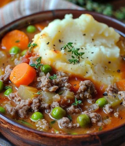 Shepherd’s Pie Soup Recipe