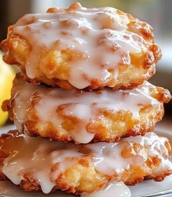 Glazed Apple Fritters